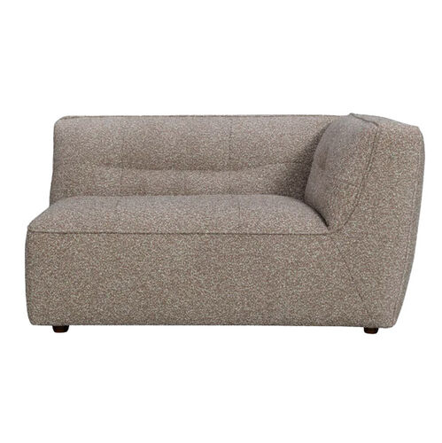 NED Collections Grace Sofa 1 Seater Right Arm - Fawn Cloud